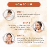 WOW Skin Science Brightening Vitamin C Foaming Face Wash with Built-In Face Brush for deep cleansing - No Parabens, Sulphate, Silicones & Color - 100 ml - Image 6