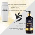 WOW Skin Science Charcoal & Keratin Shampoo - No Sulphates, Parabens, Silicones, Salt & Color, 300 ml - Image 6