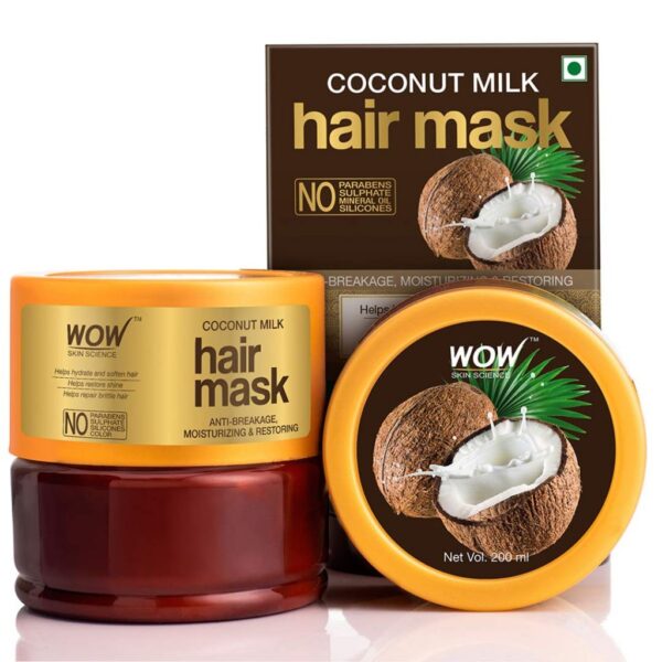 WOW Skin Science Coconut Milk Hair Mask with Coconut Milk - 200 ml