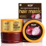 WOW Skin Science Red Onion Black Seed Oil Hair Mask with Red Onion Seed Oil Extract and Black Seed Oil - 200 ml