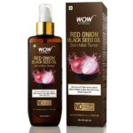 WOW Skin Science Red Onion Skin Mist Toner with Red Onion Seed, Witch Hazel & Aloe Vera Extracts, Black Seed Oil - For All Skin Types - Np Parabens, Silicones, Mineral Oil & Sulphate - 200 ml