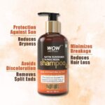 WOW Skin Science Satin Sunshade Sunscreen Shampoo - No Parabens, Sulphates & Silicones - 300 ml - Image 2