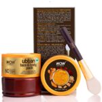 WOW Skin Science Ubtan Face & Body Pack with Chickpea Flour, Almond Shell Powder, Saffron & Turmeric Extracts, Rose Water & Sandalwood Oil - No Sulphate, Parabens, Silicones & Color - 200 ml - Image 2