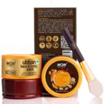 WOW Skin Science Ubtan Face & Body Pack with Chickpea Flour, Almond Shell Powder, Saffron & Turmeric Extracts, Rose Water & Sandalwood Oil - No Sulphate, Parabens, Silicones & Color - 200 ml - Image 3