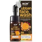 WOW Skin Science Ubtan Foaming Face Wash with Built-In Face Brush for deep cleansing - No Parabens, Sulphate, Silicones & Color - Face Wash (100 ml)