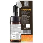 WOW Skin Science Ubtan Foaming Face Wash with Built-In Face Brush for deep cleansing - No Parabens, Sulphate, Silicones & Color - Face Wash (100 ml) - Image 3