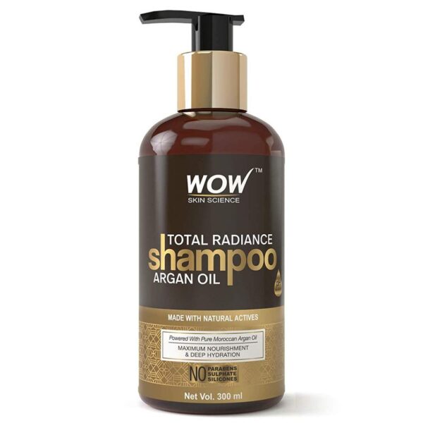WOW Total Radiance No Parabens, Sulphate & Silicone Shampoo - 300 ml