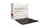 Warf 3mg Tablet - 30 Tablets For Blood clots