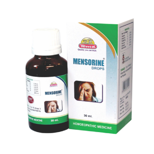 Wheezal Mensorine Drops (30ml) For Backache