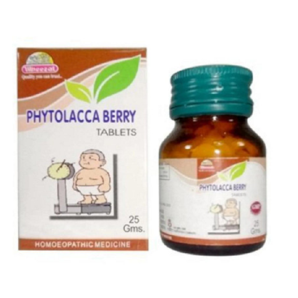 Wheezal Phytolacca Berry Tablets (250tab)