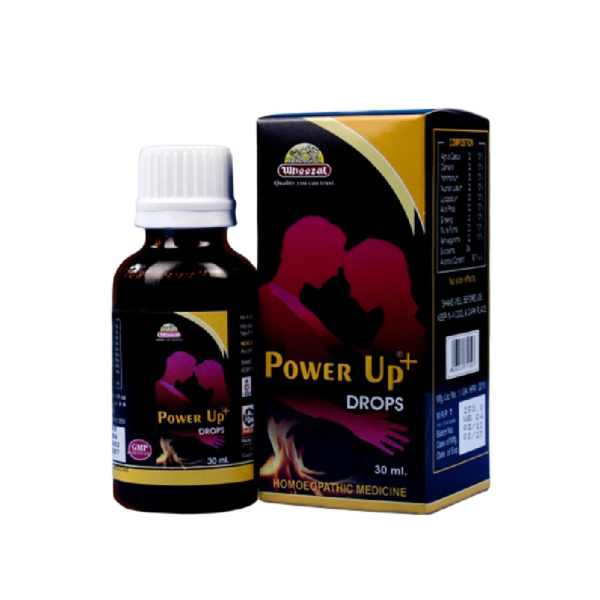 Wheezal Power Up+ Drop (30 ML) For Increases Confidence, Energy And Stamina