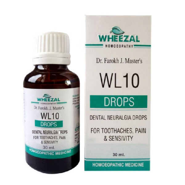 Wheezal WL-10 Dental Neuralgia Drops (30ml)