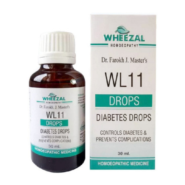 Wheezal WL-11 Diabetes Drops (30ml)