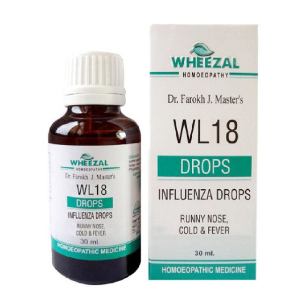 Wheezal WL-18 Influenza Drops (30ml)