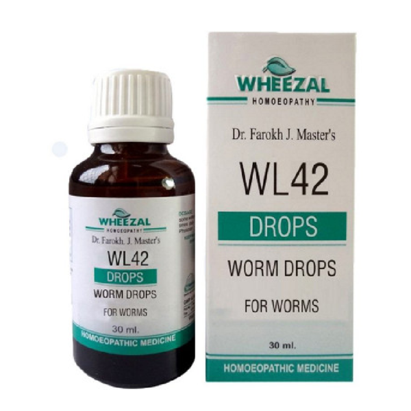 Wheezal WL-42 Worms Drops (30ml)