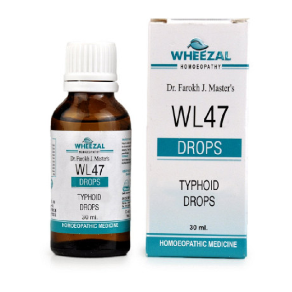 Wheezal WL-47 Typhoid Drops (30ml)