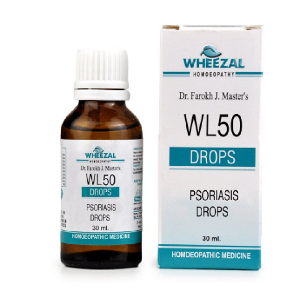 Wheezal WL-50 Psoriasis Drops (30ml)