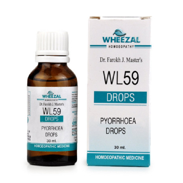 Wheezal WL-59 Pyorrhoea Drops (30ml)