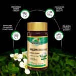 Zandu Bacopa (Brahmi) 60 Veg capsules For anxiety and stress, inflammation, Memory, Mental Agility - Image 3