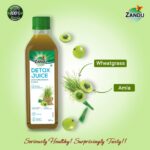 Zandu Detox Juice (500 ml) For healthy sugar levels, overall health, purification of blood - Image 3