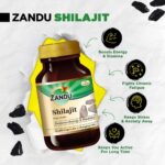 Zandu Shilajit (60 Capsules) For strength and stamina, vigour and vitality, sexual wellness - Image 4