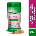 Zandu StriVeda Satavari Lactation Supplement (210 g) For Increasing Breast Milk Supply, lactation - Image 2