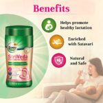 Zandu StriVeda Satavari Lactation Supplement (210 g) For Increasing Breast Milk Supply, lactation - Image 4