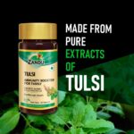Zandu Tulsi (60 Veg Capsules) For bronchitis, asthma, flu, cough and cold, chest congestion and influenza - Image 2