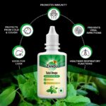 Zandu Tulsi Drops - 2X Immunity For Cough and Cold relief, Immunity (20ml + 12ml Free) - Image 2