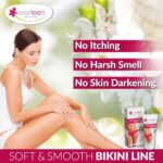 everteen NATURAL Hair Removal Cream - 50 gm For Bikini Line and Underarms in Women and Girls - Image 2