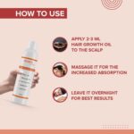 mars by GHC Onion Hair Oil 200 ml for Hair Growth and Hair Fall Control, silkier & stronger hair - Image 6