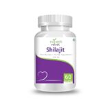 Nature's velvet Shilajit Pure Extract for Youth and Stamina 500 mg 60 Veggie Capsules For blood pressure control, physical performance