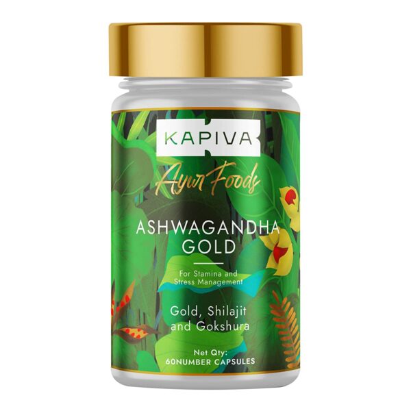 Kapiva 100% Natural Dia Free Capsules - Helps Maintain Sugar Level - 60 Count