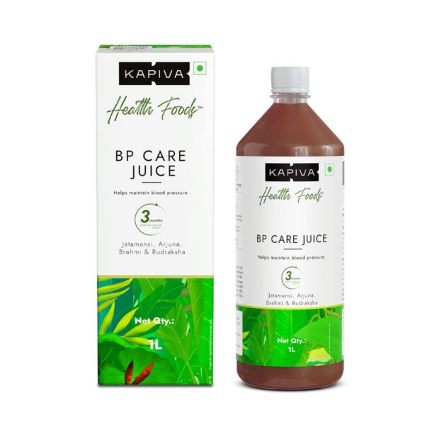 Kapiva BP Care Juice 1L for Blood Pressure & Cholesterol Level