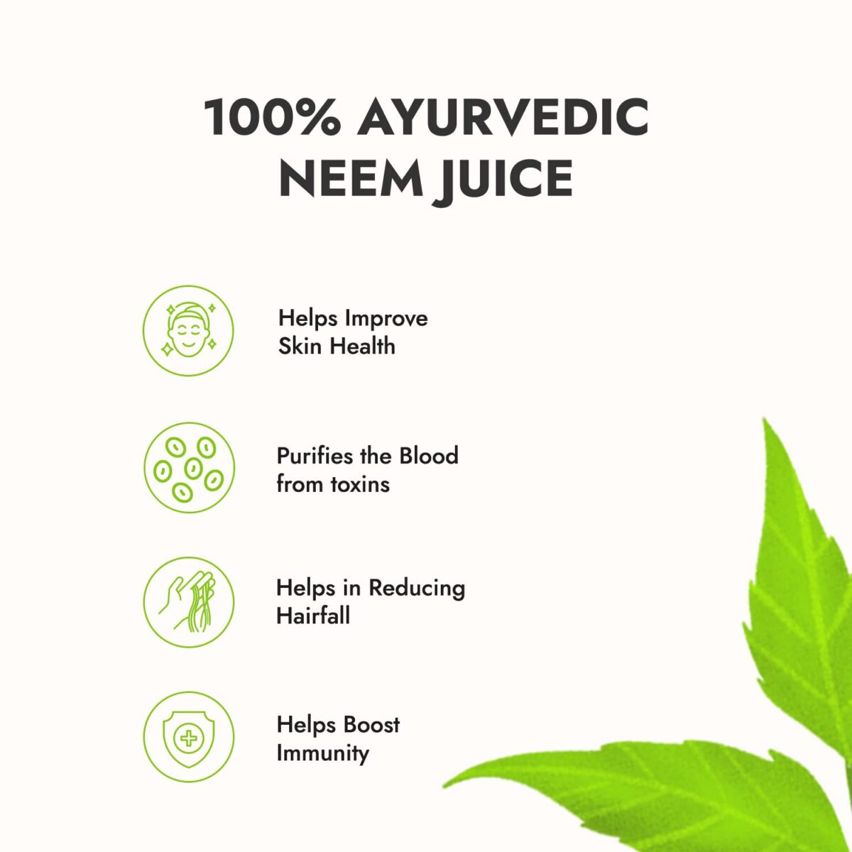 Kapiva Rajasthani Neem Juice 1L for Helps Boost Immunity and Fight Infections - Image 3