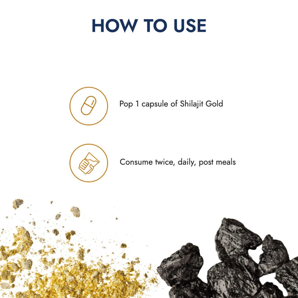 kapiva Shilajit Gold Capsules 60cap for vitamin - Image 6