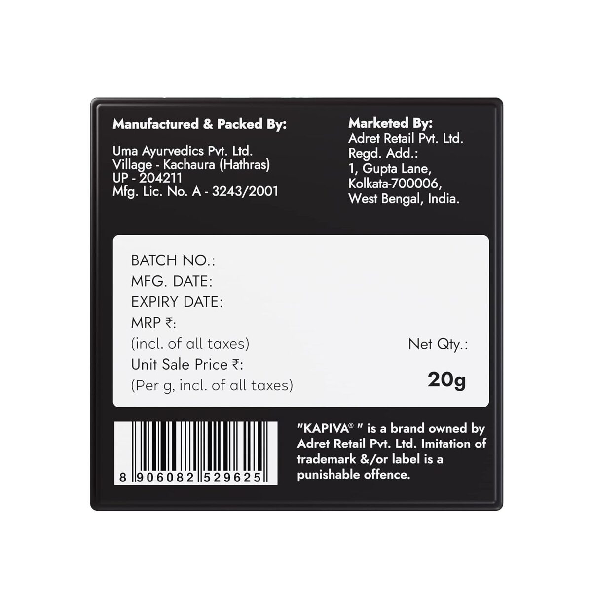 Kapiva Shilajit Gold Resin - 20g for boosting Stamina - Image 7