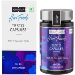 Kapiva Testo Capsules - 19 Ayurvedic Herbs for Daily Wellness and Strength (60 Capsules)