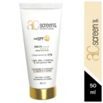 Acscreen Oil Control Sunscreen Gel SPF 47 (50ml) for sunburn skin care - Image 2