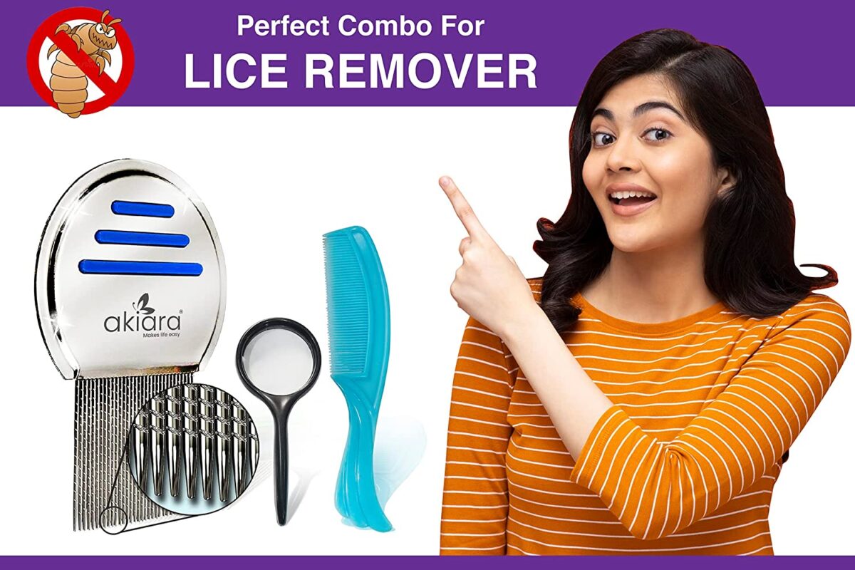 Akiara - Makes Life Easy Premium 3 Piece Lice Comb Kit - Lice and Nits Removal Comb with Fine Tooth and Magnifier Full Treatment Set Lice comb for hair. - Image 6