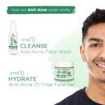 Bella Vita Organic Anti Acne & Pimple Removal Face Gel Oil Free Hydrating Cream for Marks, Dark Spot Removal with Neem, Tea Tree and Aloe Vera, 50 gms - Image 6