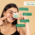 Bella Vita Organic Anti Acne & Pimple Removal Face Gel Oil Free Hydrating Cream for Marks, Dark Spot Removal with Neem, Tea Tree and Aloe Vera, 50 gms - Image 5