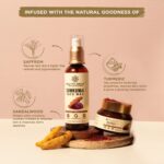 Bella Vita Organic Kumkumadi Day Care Combo Box for Healthy, Radiant & Youthful Skin I All Skin Types I Turmeric & Sandal I Includes Face Wash 100 ml & Face Cream 50 gm - Image 3