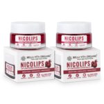 2 x Scrub Gel Cream Balm for Lightening & Brightening Smokey Dark Lips | 20gm