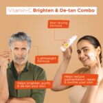 Bella Vita Organic Vitamin C Skincare Duo Box with Face Wash 100 ml and Face Cream 50 ml for Anti Pigmentation, De tan Removal, Glowing, Hydrating Skin & Even Skin Tone - Image 3