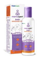 Cipla Mamaxpert Baby Massage Oil 200ml, Made by Experts, Approved by Mothers