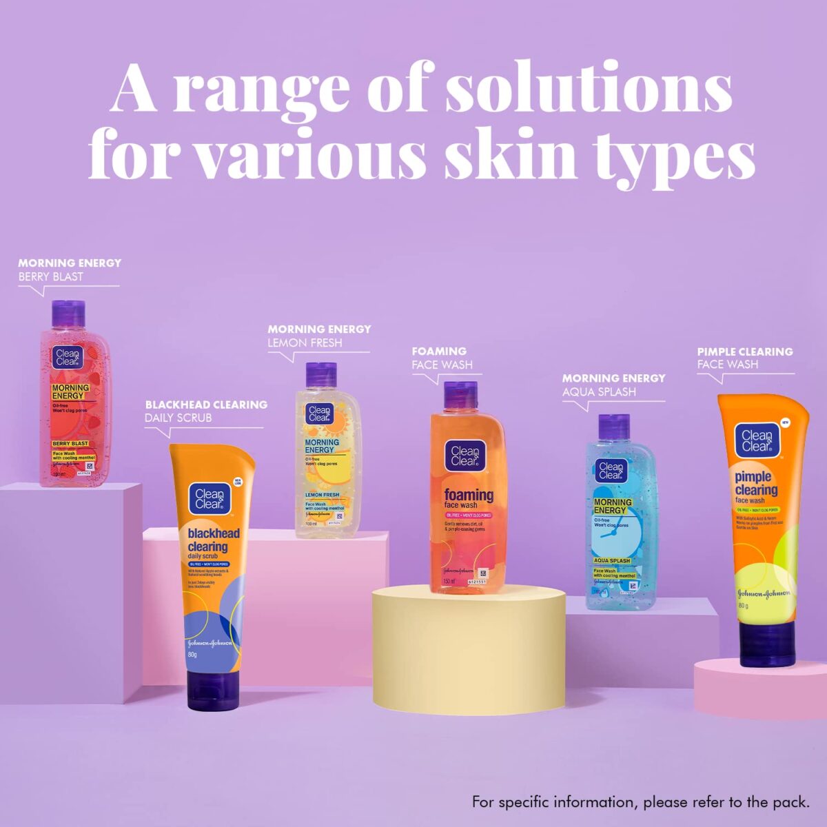 Clean & Clear Foaming Face Wash for Pimple Causing Germs | Oil-Free 150ml for pimples skin care - Image 5