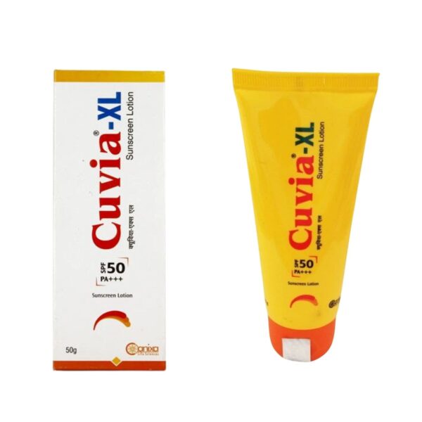 Cuvia-XL Sunscreen Lotion 50gm for tanning skin care