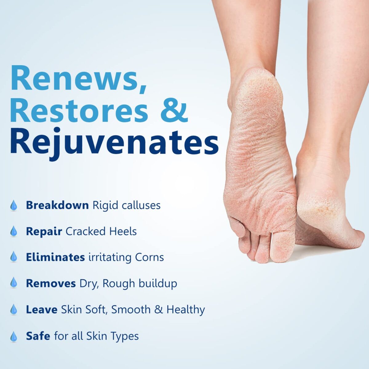 Dr Foot Callus Remover Gel Helps to remove Calluses and Corns also helps for Dry, Cracked skin with the Goodness of Urea, Tea Tree Oil, Coconut Oil, Aloe Vera Gel - 100ml - Image 4