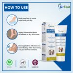 Dr Foot Cracked Heel Balm with Urea, Aloe Vera Gel & Tea Tree Oil for Rough, Thick, Dry, Cracked Skin | Cure and Moisturizes for Healthy Feet – 50gm - Image 7